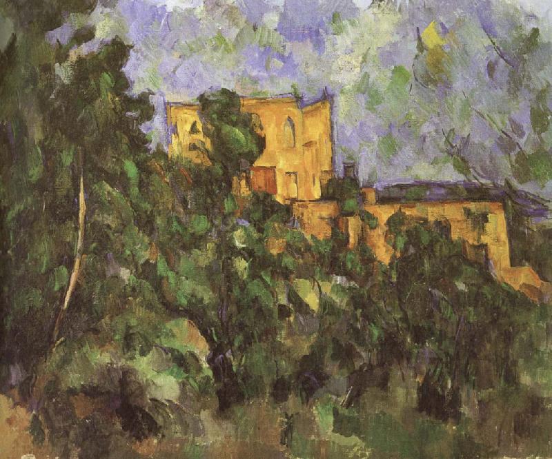 Paul Cezanne black castle 3 Spain oil painting art